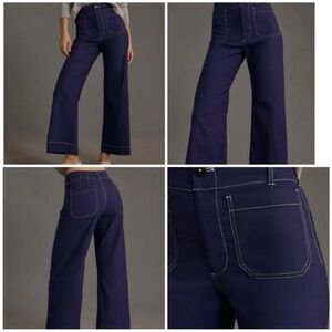 NWT - Colette Contrast-Stitch Edition Maeve Women's Size 29 In Deep Indigo